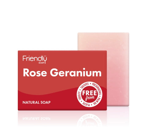 Rose and Geranium Soap 95g