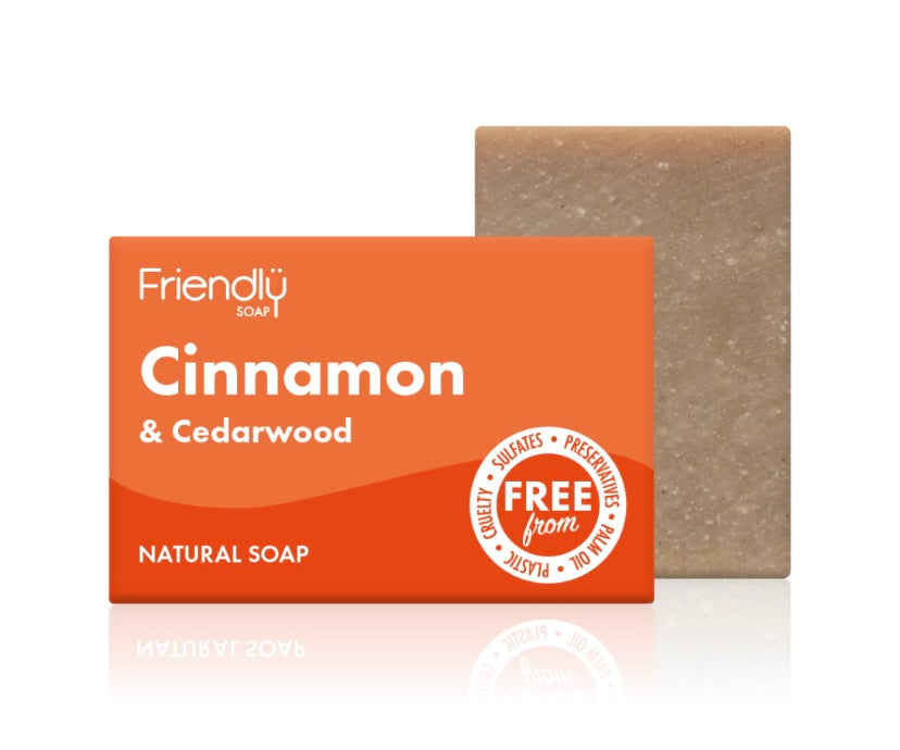 Cinnamon and Cedarwood Soap - 95g